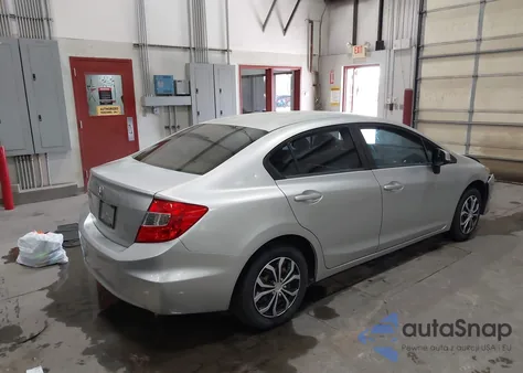 2012 Honda Civic Lx from USA, damaged, VIN 2HGFB2F57CH323983